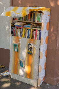 Europa, Deutschland, Rheinland-Pfalz, Mosel, Moseltal, Trier, Trierer Bücher-Verteilstelle Eberhartstraße Europa, Deutschland, Rheinland-Pfalz, Mosel, Moseltal, Trier, Trierer Bücher-Verteilstelle Eberhartstraße